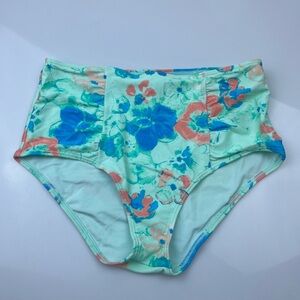 Aerie Swim Hi-Rise Printed Bikini Bottom N211-25